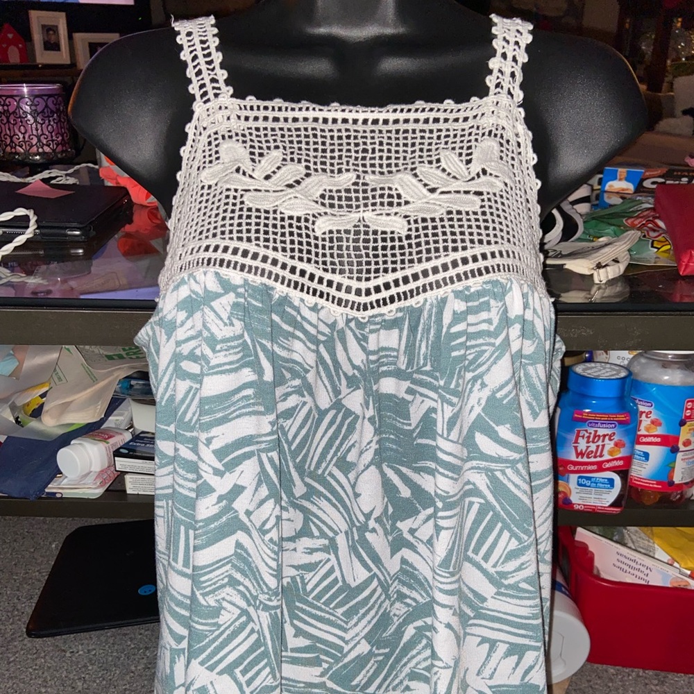 Lava Lace Tank Top